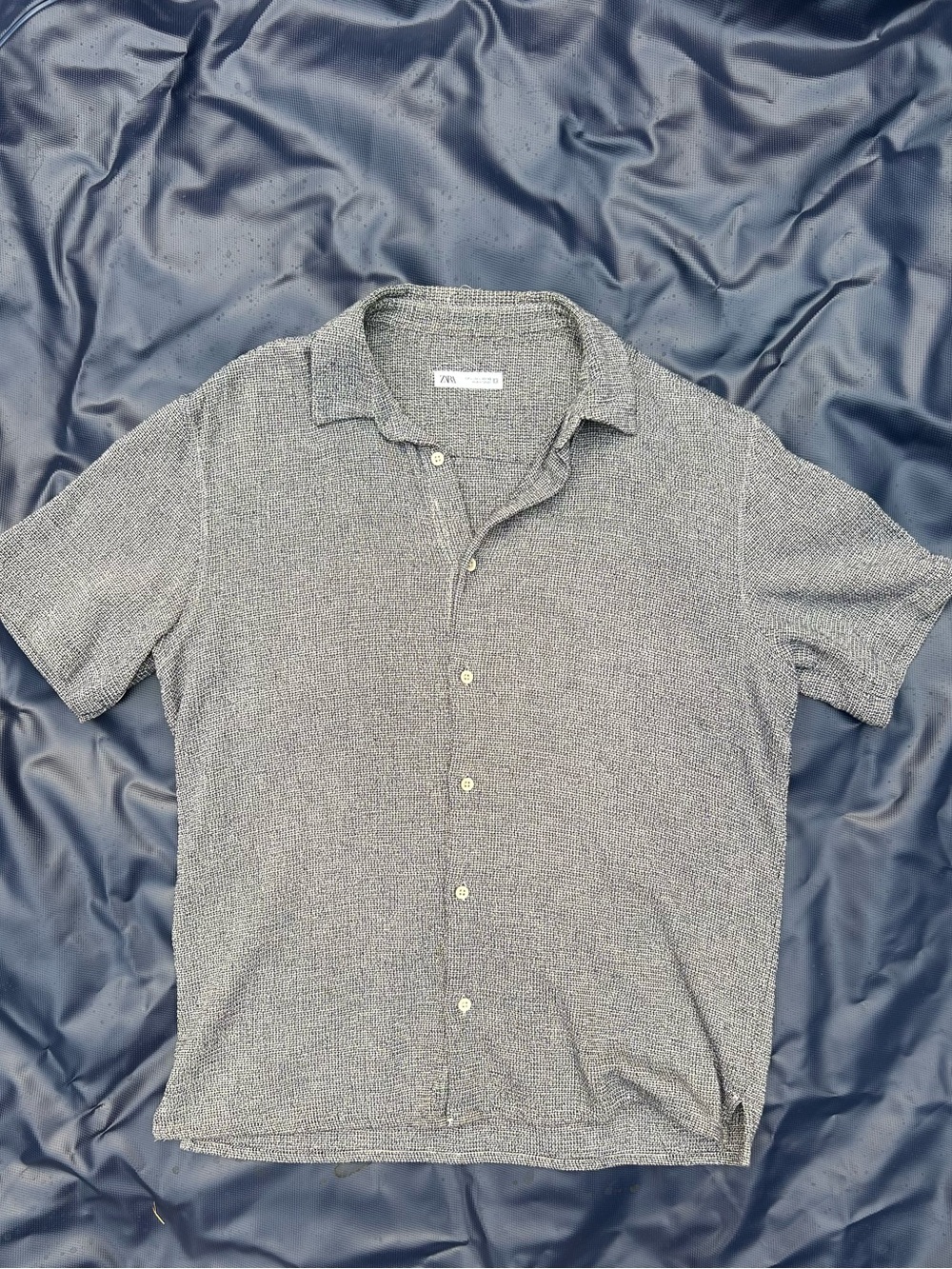 Zara Blue Button Up